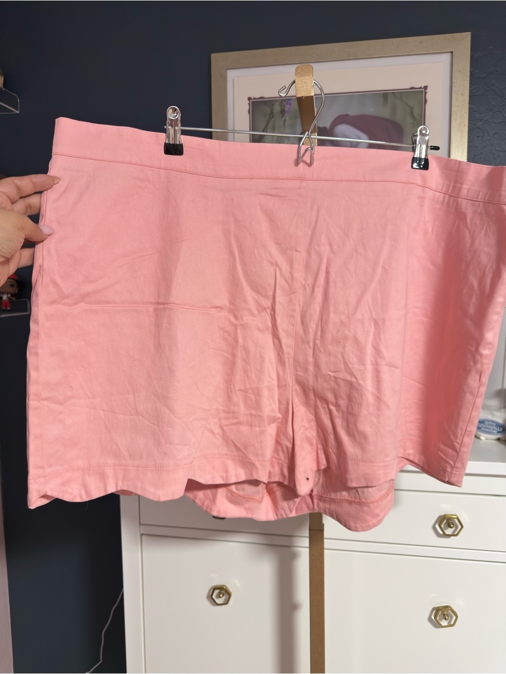 NWOT Unique Vintage Dusty Pink High-Waist Shorts